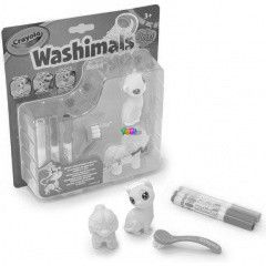 Crayola Washimals - Kimoshat kutya s cica figura szett - 2 db-os