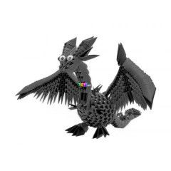 Creagami - 3D origami kszlet, kzepes - Srkny
