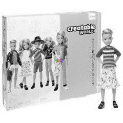 Creatable World - Szke haj ltztethet baba, 12 kiegsztvel