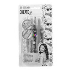Create it! 3 darabos, illatos tetovl zsels toll, sablonokkal - ktfle