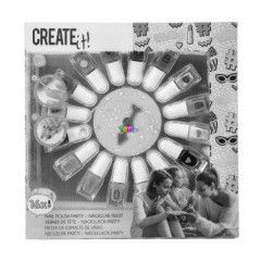 Create it! Krmlakk party szett, 16 darabos