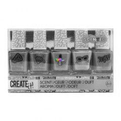 Create it! Krmlakk szett illatos sznekkel, 5 darabos