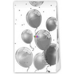 Csillog lufi mints ajndktasak - 23 x 13 cm, 4 db