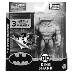 DC Batman - King Shark akcifigura meglepets kiegsztkkel