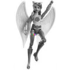 DC Super Hero Girls - Hawkgirl akcifigura, 15 cm