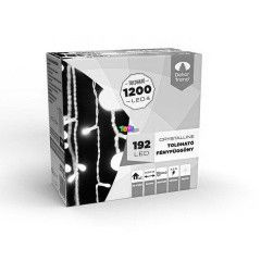 Dekortrend - Crystalline toldhat LED fnyfggny, 0,9 x 2,0 m - Hideg fehr fny