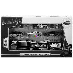 Dickie - Transzporter szett, 6 autval