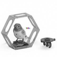 Digibirds - sszekapcsolhat madrszobval - Dizzy, pink-narancs