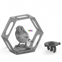 Digibirds - sszekapcsolhat madrszobval - Raindrop, zld-narancs
