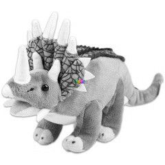 Dinoszaurusz plssfigura - szrke, 28 cm