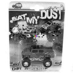 Dirt Monster terepjr fnnyel s hanggal, piros
