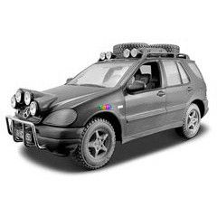 Dirt Riders - Mercedes-Benz ML 1:24