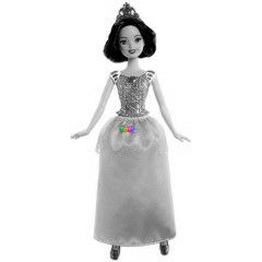 Disney csillog hercegnk - Hfehrke baba dszlettel, 30 cm