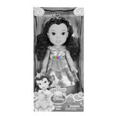Disney hercegnők - Első Belle babám új ruhában, 37 cm