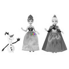 Jgvarzs mini babk - Elza, Anna s Olaf