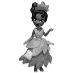Disney hercegnk - Kis kirlysg - Tiana kiegsztkkel
