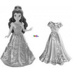 Disney hercegnk - Magiclip mini Belle hercegn, plusz ruhval