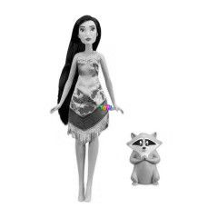 Disney hercegnk - Pocahontas divat baba kisllattal