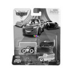 Disney Verdk - Crushing McQueen, Flo, Ramone, 3 db-os kszlet