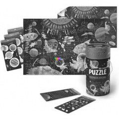 Dodo - Kozmikus kaland - 40 darabos puzzle s trsasjtk