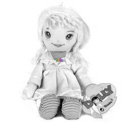 Dolly plssbaba zld ruhban - 32 cm