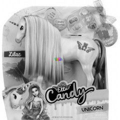 Dream Ella - Candy unikornis figura cukorka alak srnydszekkel - lila