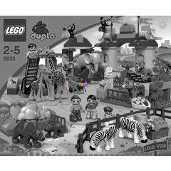 LEGO DUPLO 5635 - Nagyvrosi llatkert