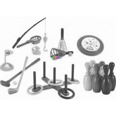 coiffier - 6 az 1-ben gyessgi sport szett