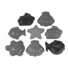 coiffier - Homokoz formk, 8 db-os