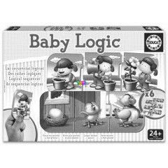 Puzzle - Baby Logic, 6x3 db