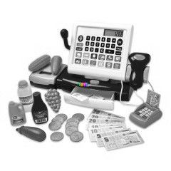 Elektromos pnztrgp vonalkd olvasval