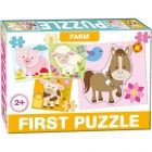 Els puzzle-m - Farm, 5+4+3 db