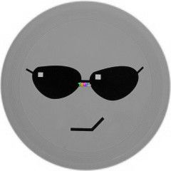 Emoji mints frizbi, 21 cm
