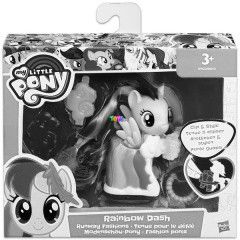 n kicsi pnim - Rainbow Dash figura kiegsztkkel