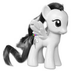 n kicsi pnim - Rainbow Dash mini pni figura