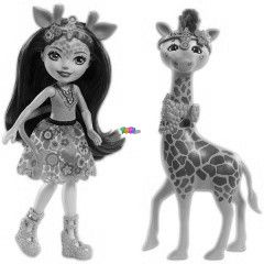 Enchantimals - Gillian zsirf s Pawl figura