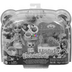 Enchantimals - Melenget forr csoki stand gyurmval