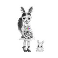 EnchanTimals - lelni val cukisgok - Bree Bunny s Twist figura