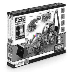 Engino - JCB kotr-rakod ptjtk, 3 az 1-ben