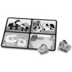 Fa forma puzzle - Farmon l llatok