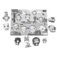Fa kiraks - Fisher-Price llatos forma prost, 8 db