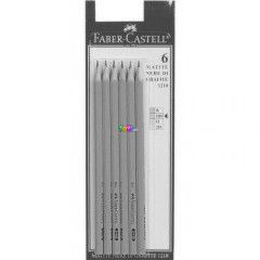 Faber-Castell - Grafitceruza HB, 6 db-os szett