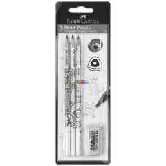 Faber-Castell - Hromszglet grafitceruza szett, szrnyek