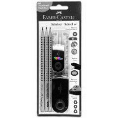 Faber-Castell - Iskolai rszer szett, szrke, 6 db