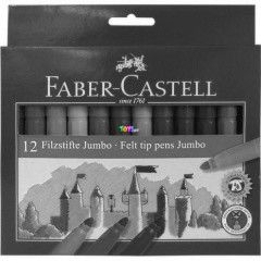 Faber-Castell - Jumbo filctoll kszlet, 12 db-os
