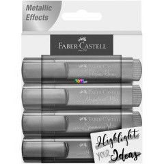 Faber-Castell - Metl szn szvegkiemel kszlet, 1546, 4 db-os