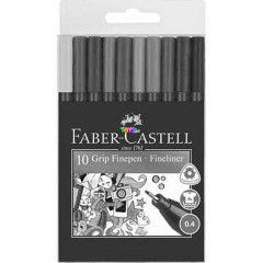Faber-Castell - Sznes tfilc kszlet, 10 db-os
