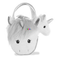 Fancy Pals - Heather unikornis plssfigura tskban, 20 cm, lila