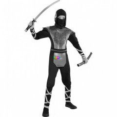 Farkas Ninja jelmez, 134 cm