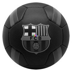 FC Barcelona címeres focilabda, fekete